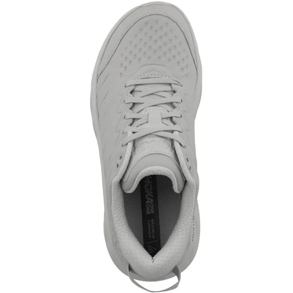 Hoka One One Bondi 1110520-HMLR Sneakers Men's 9.5 D Gray Running Shoes SHOP725